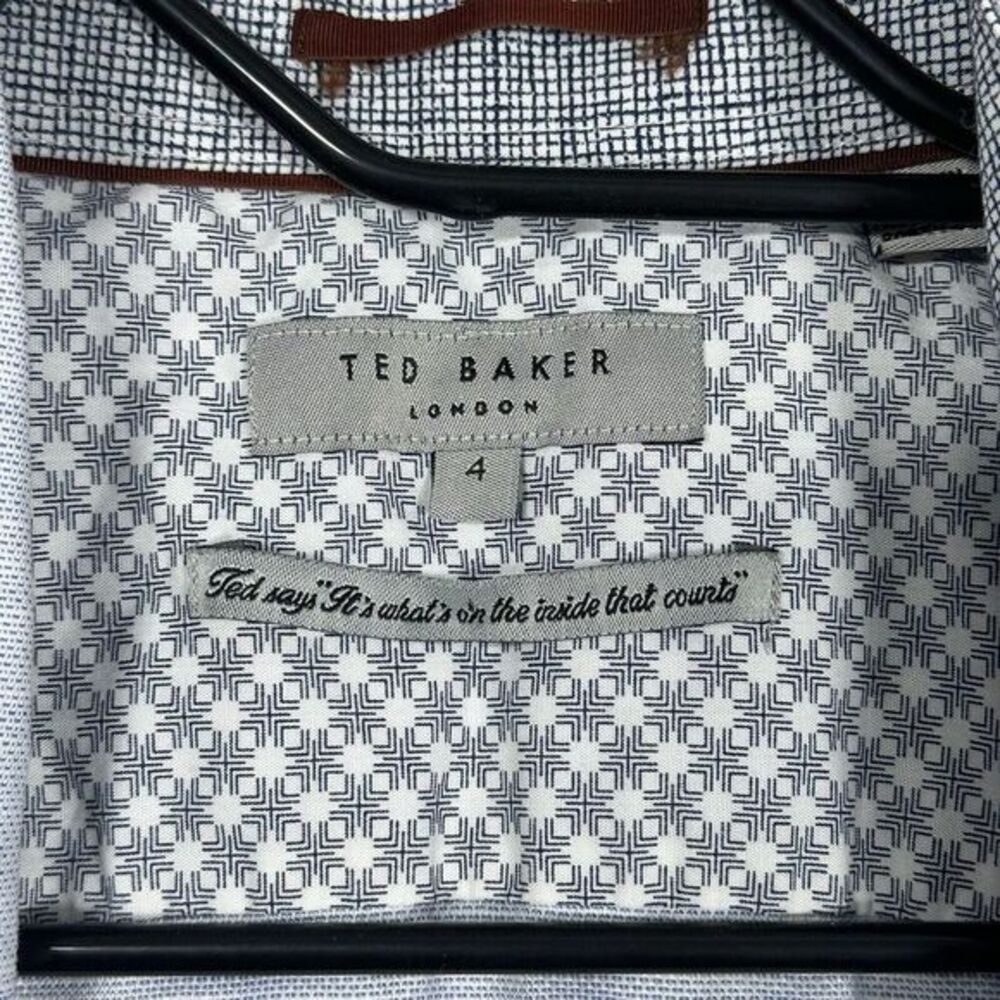 Ted Baker Light Green and Light Blue Dress Shirts - Picture 3 of 9